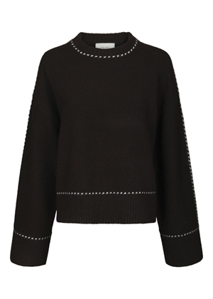 Roeme stitch strik Dark Brown Neo Noir